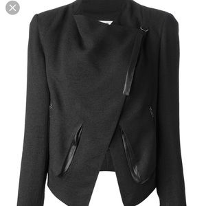 Helmut Lang asymmetric jacket